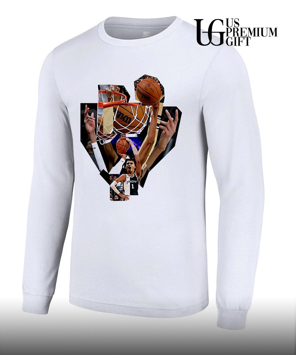 Victor Wembanyama San Antonio Spurs NBA basketball collage shirt Unisex
