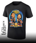 Victor Wembanyama Spurs and Jalen Brunson Knicks 2026 NBA Finals basketball caricature shirt