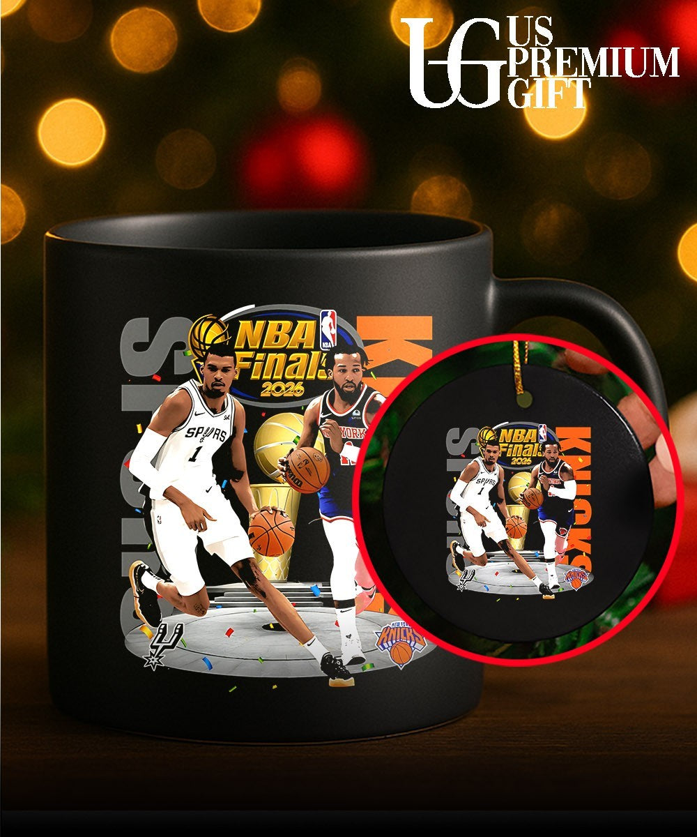 Victor Wembanyama Spurs vs Jalen Brunson Knicks NBA Finals 2026 trophy shirt Unisex