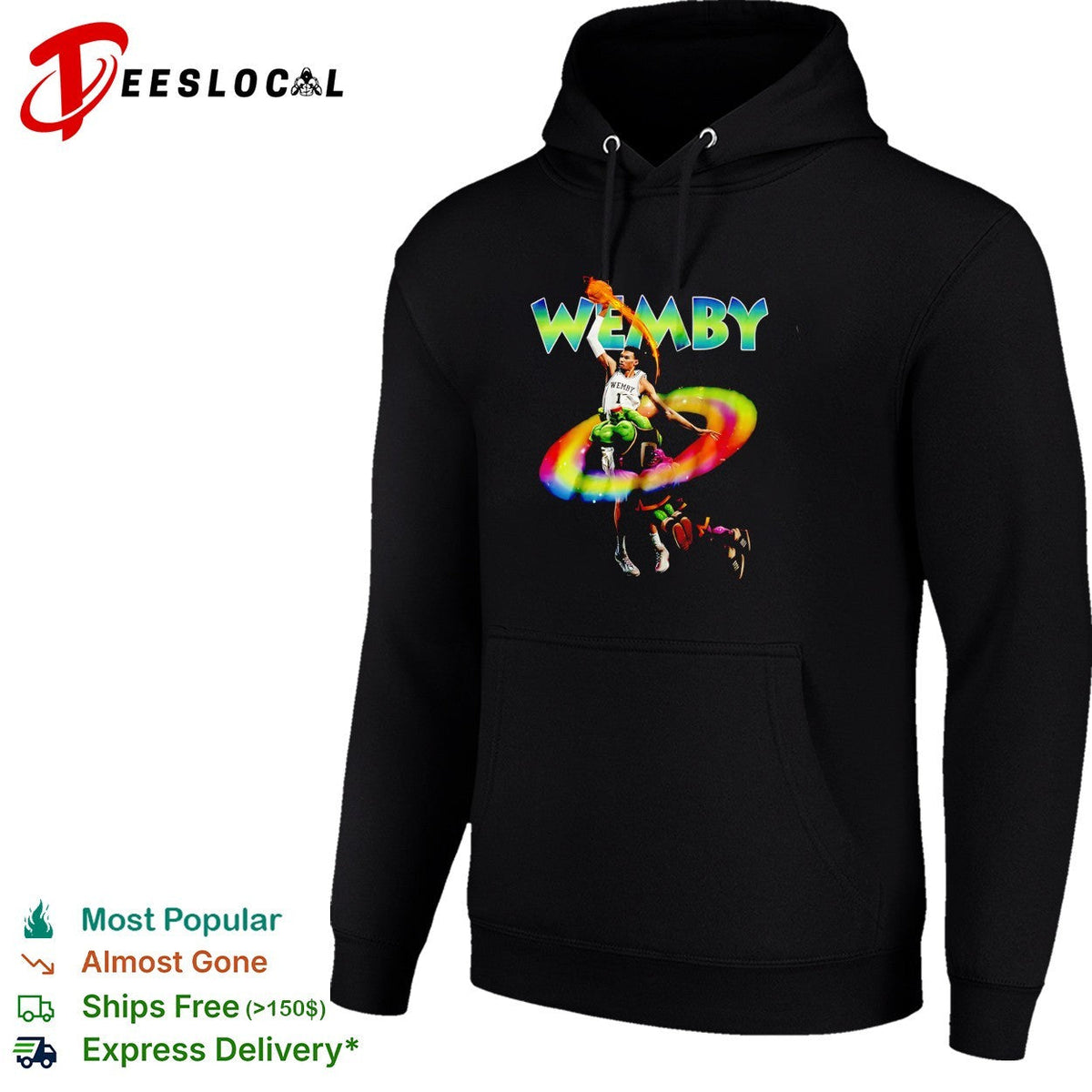 Victor Wembanyama Wemby space alien armor cosmic fantasy art shirt Unisex