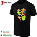Victor Wembanyama alien cartoon San Antonio Spurs neon dunk stars shirt Unisex