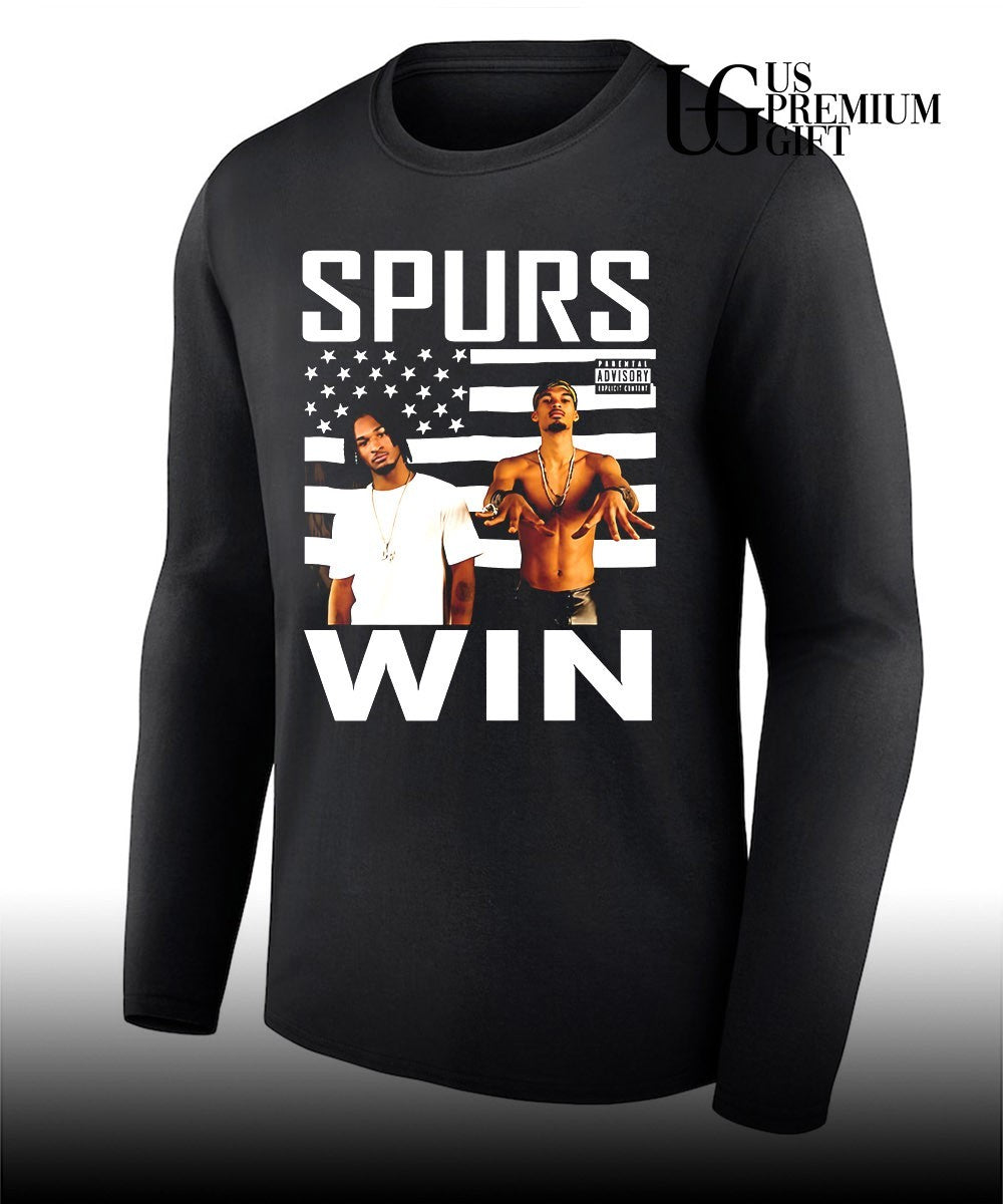 Victor Wembanyama and Stephon Castle Spurs Win Outkast Stankonia Inspired San Antonio Spurs NBA shirt