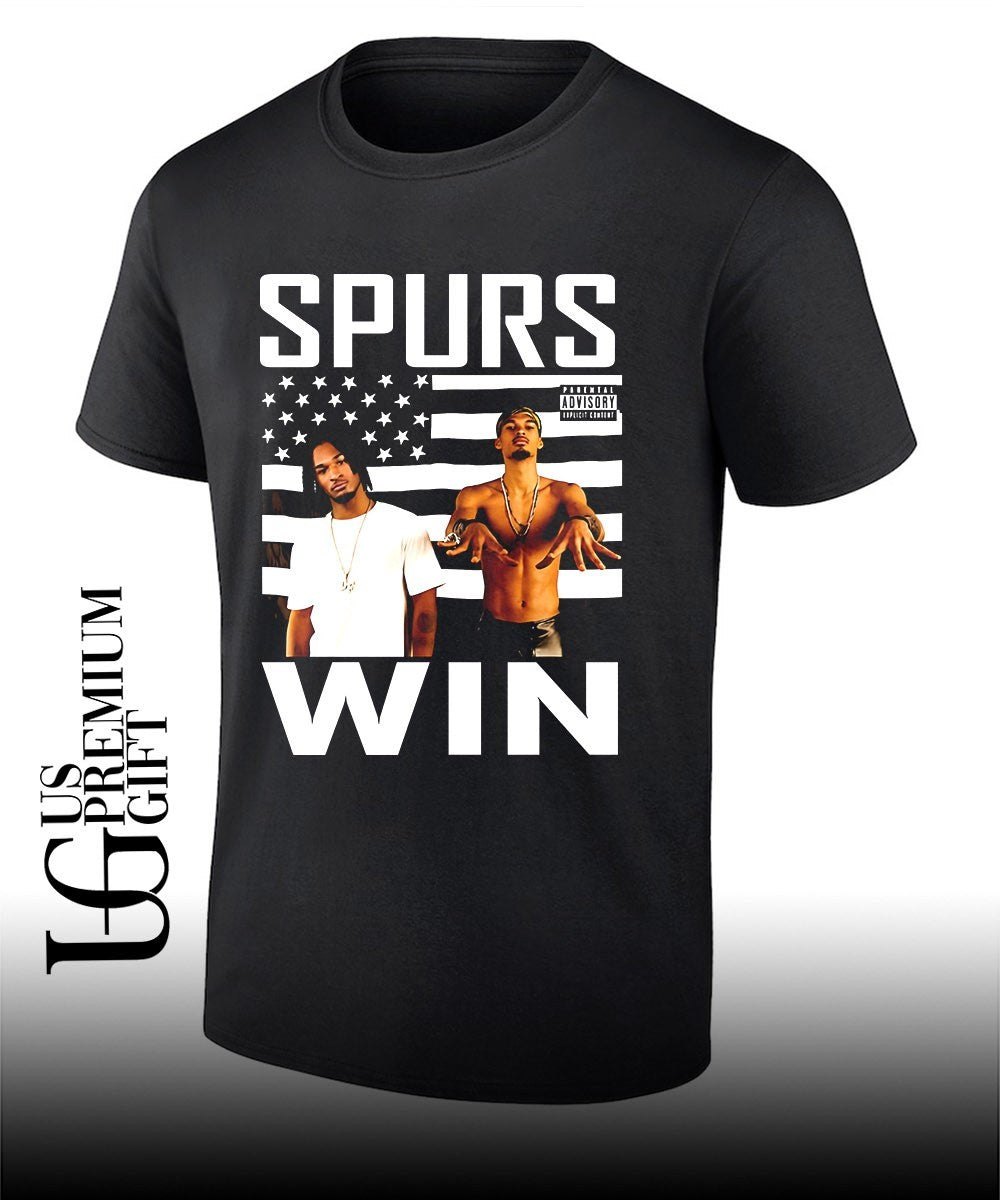 Victor Wembanyama and Stephon Castle Spurs Win Outkast Stankonia Inspired San Antonio Spurs NBA shirt
