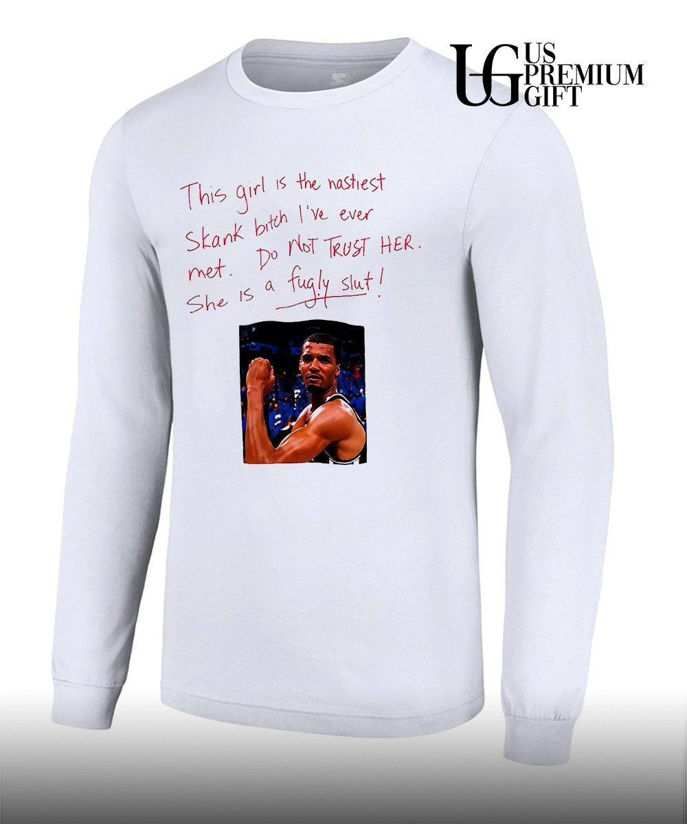 Victor Wembanyama this girl is the Nastiest Skank Brich I’ve ever met shirt Unisex