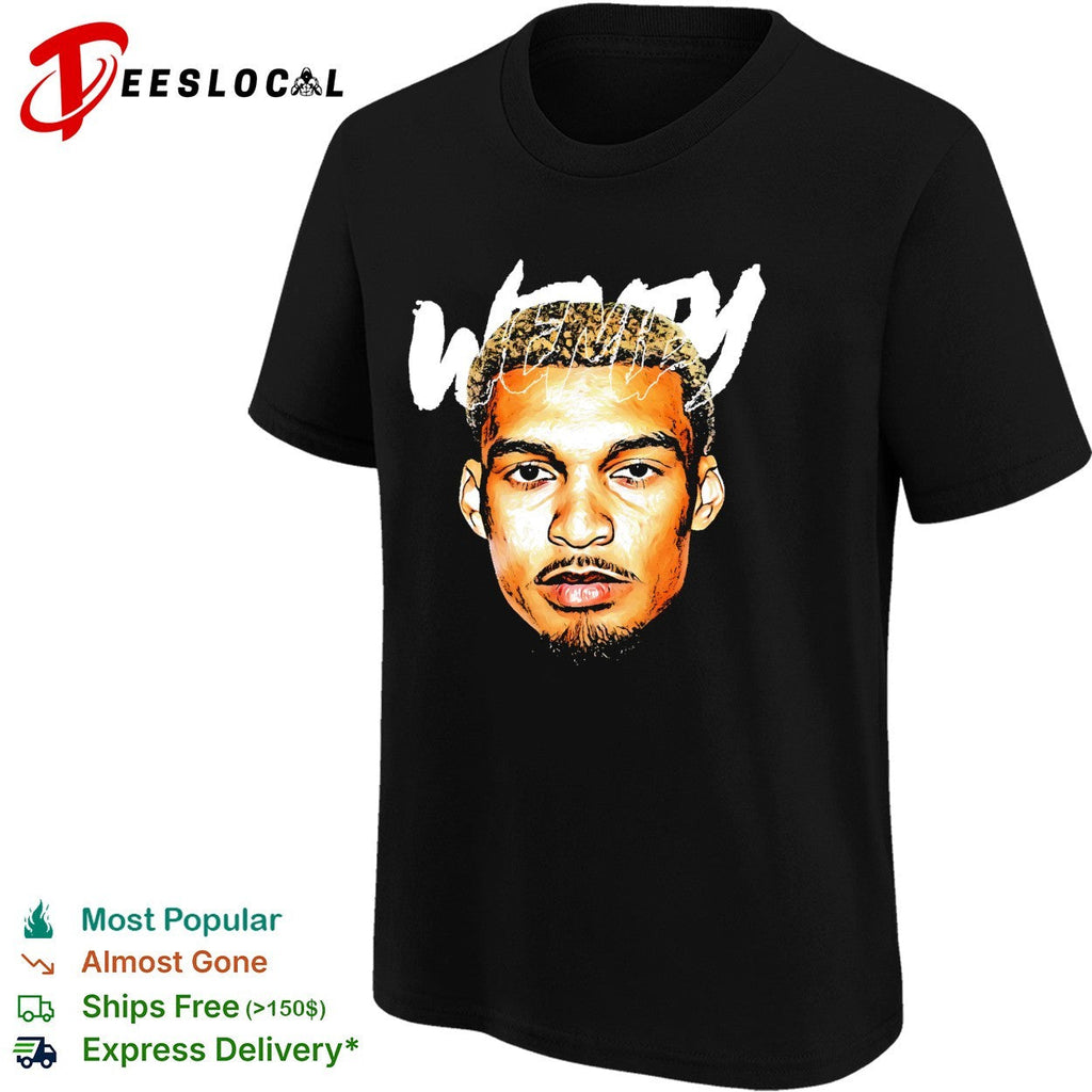 Victor Wenby basketball player portrait big head bold art shirt Unisex