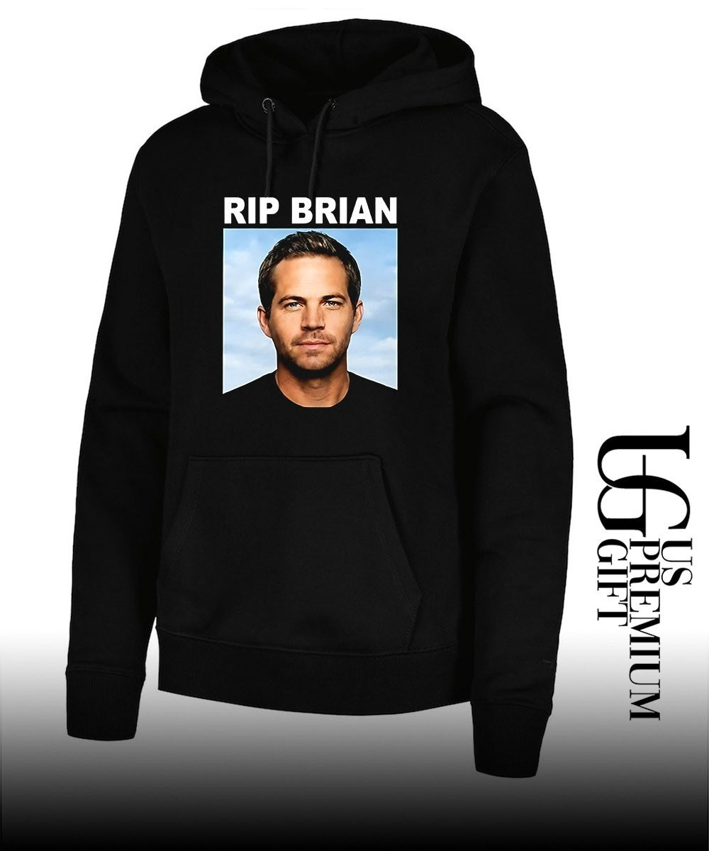 Vin Diesel wearing RIP Brian portrait shirt Unisex