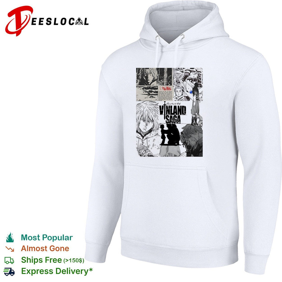 Vinland Saga manga collage shirt Unisex
