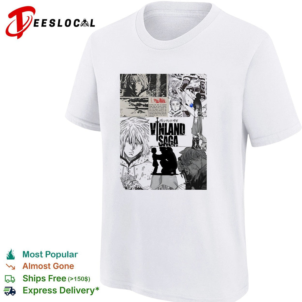 Vinland Saga manga collage shirt Unisex