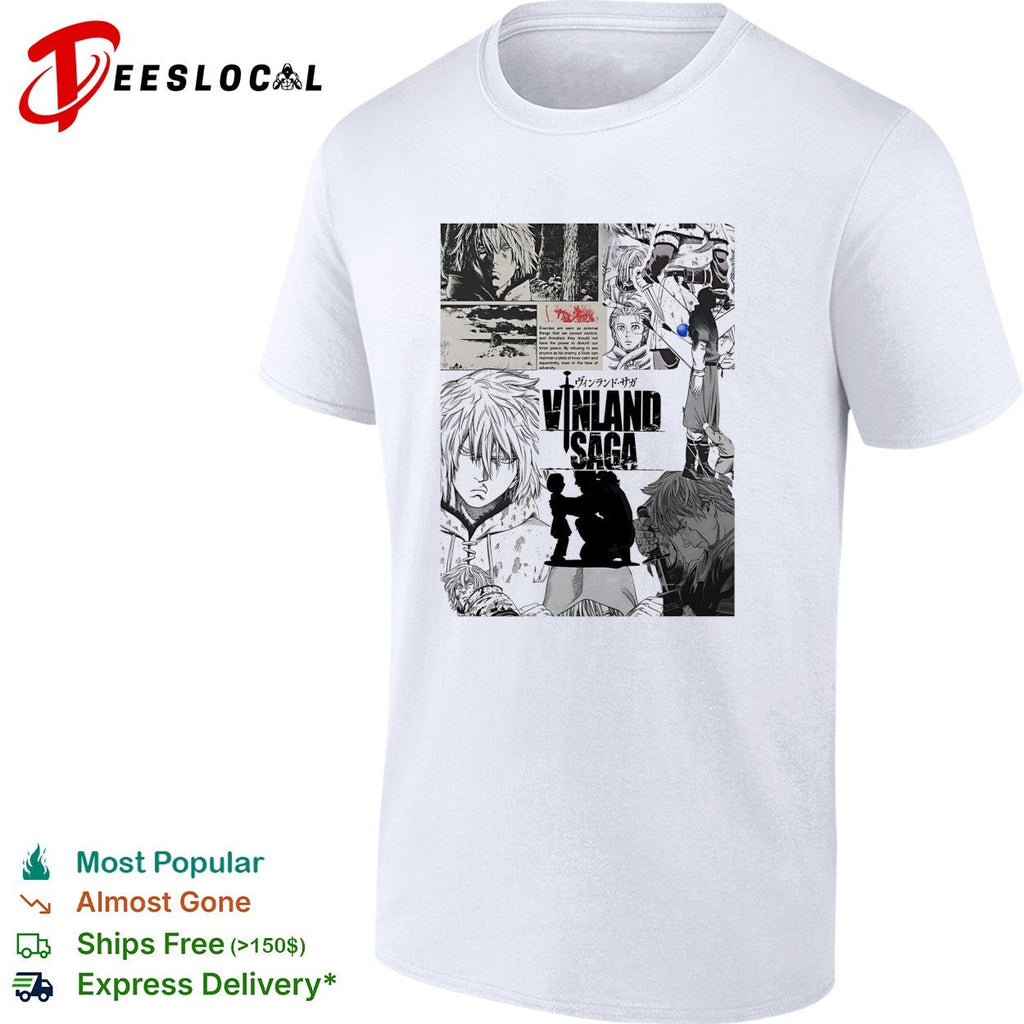 Vinland Saga manga collage shirt Unisex