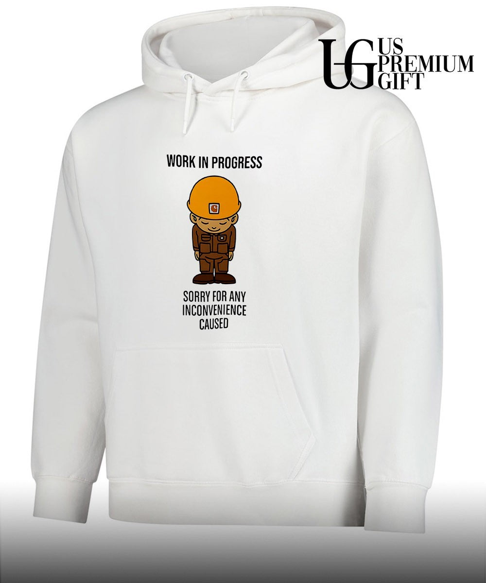 Virat Kohli wearing Work In Progress Sorry For Any Inconvenience Caused shirt Unisex