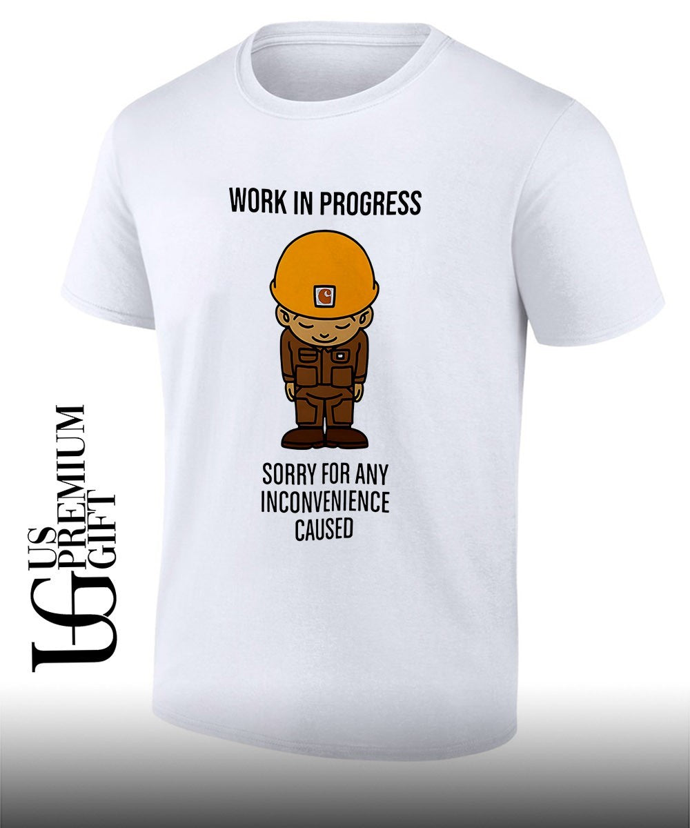 Virat Kohli wearing Work In Progress Sorry For Any Inconvenience Caused shirt Unisex