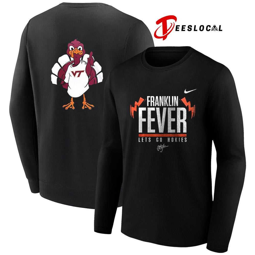 Virginia Tech Hokies Franklin fever let’s go Hokies signature mascot shirt Unisex
