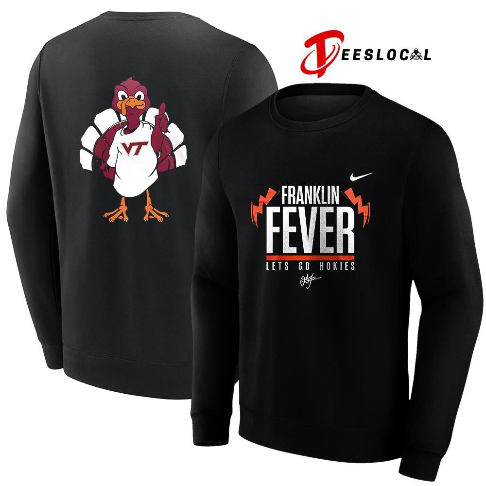 Virginia Tech Hokies Franklin fever let’s go Hokies signature mascot shirt Unisex