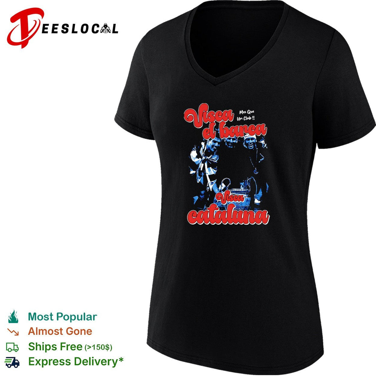 Visca el barca visca Cataluna mes que un club shirt Unisex