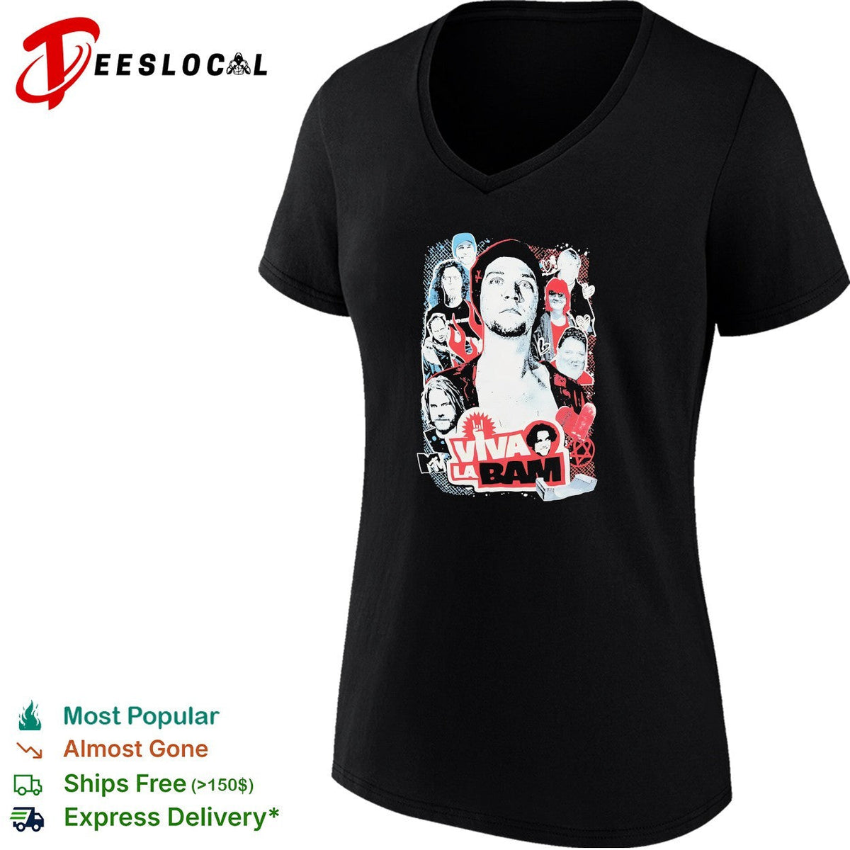 Viva la Bam wrestling poster shirt Unisex