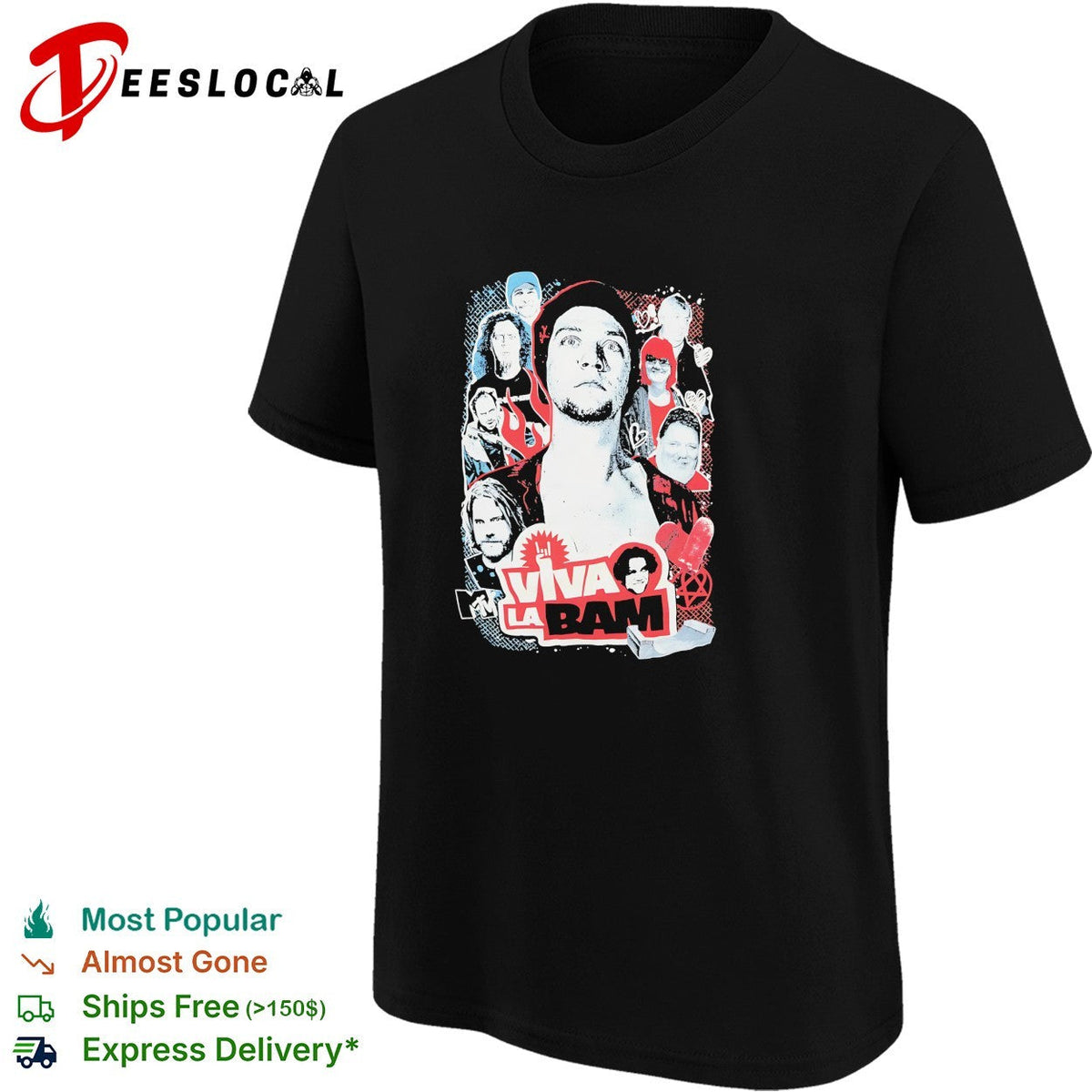 Viva la Bam wrestling poster shirt Unisex