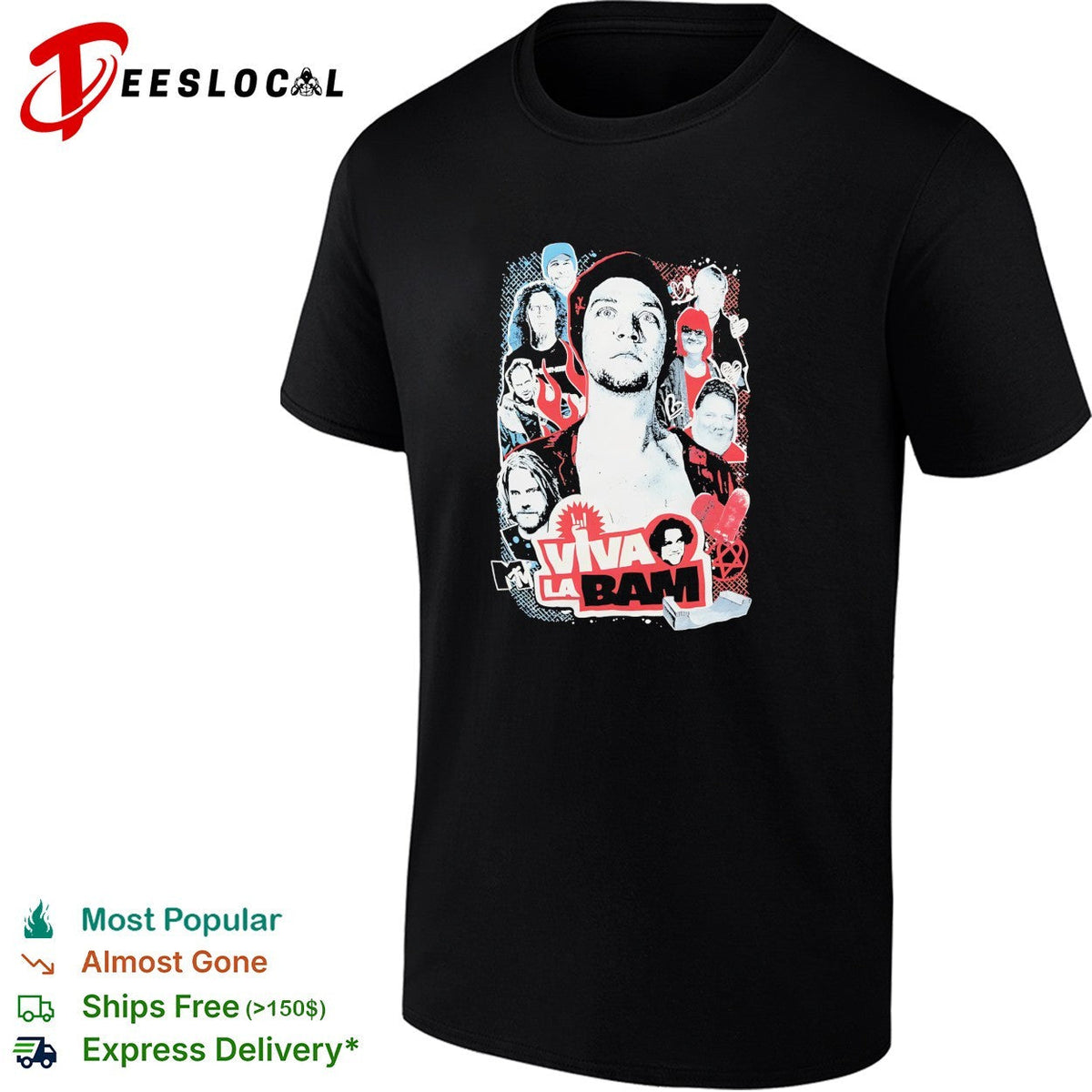 Viva la Bam wrestling poster shirt Unisex