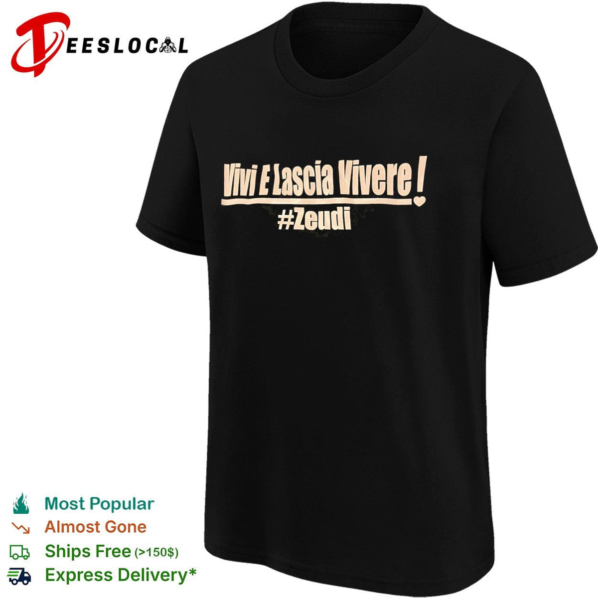 Vivi E Lascia Vivere Zeudi shirt Unisex
