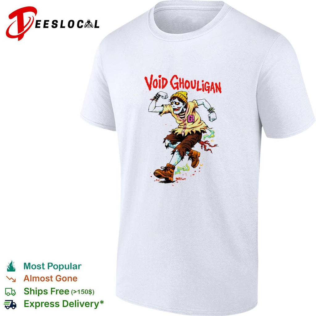 Void Ghouligan cartoon zombie runner punk character shirt Unisex