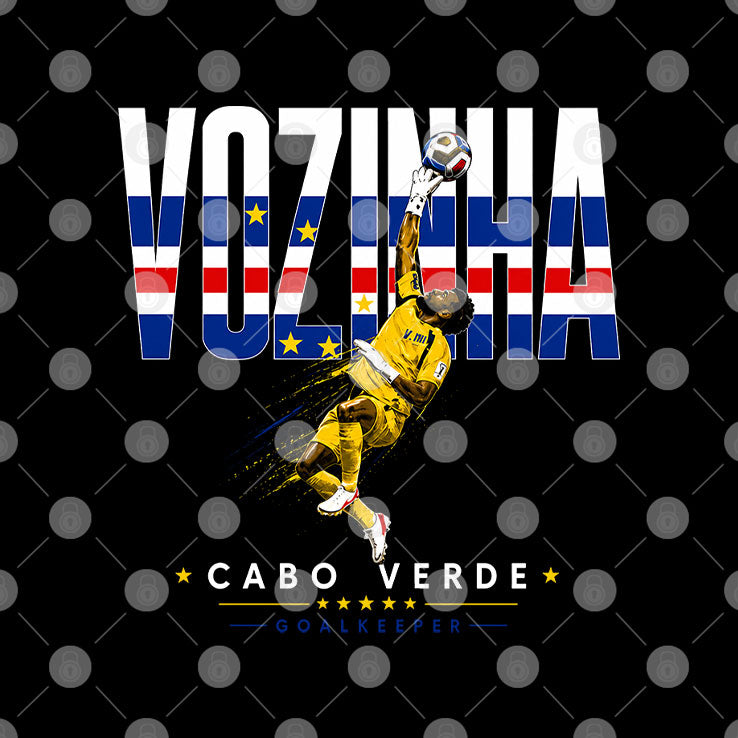 Vozinha Cabo Verde Goalkeeper Soccer T Shirt Unisex
