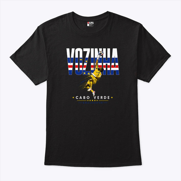 Vozinha Cabo Verde Goalkeeper Soccer T Shirt Unisex