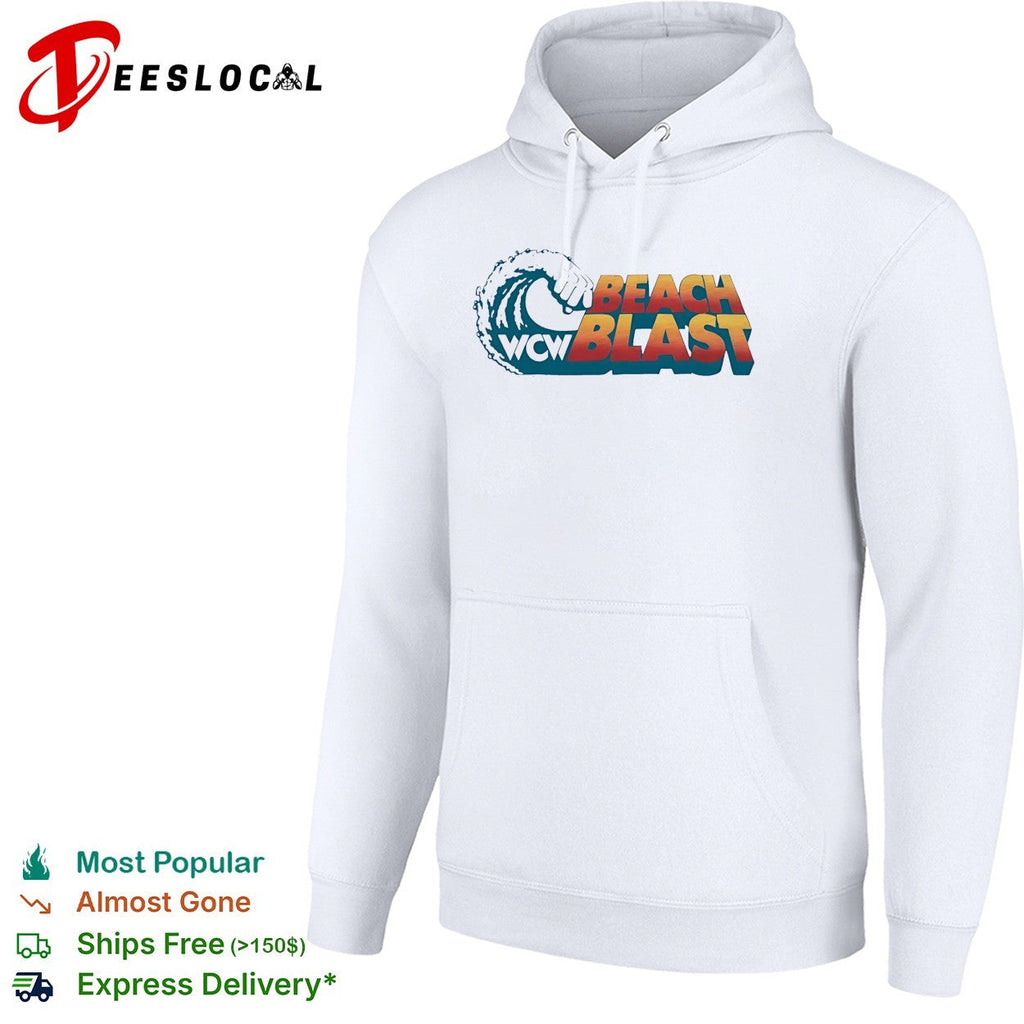 WCW Beach Blast wave logo shirt Unisex
