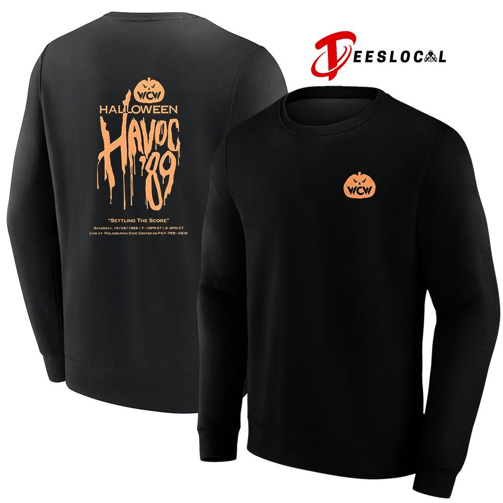 WCWHalloweenHavoc’89settlingthescoregraphicshirt Unisex