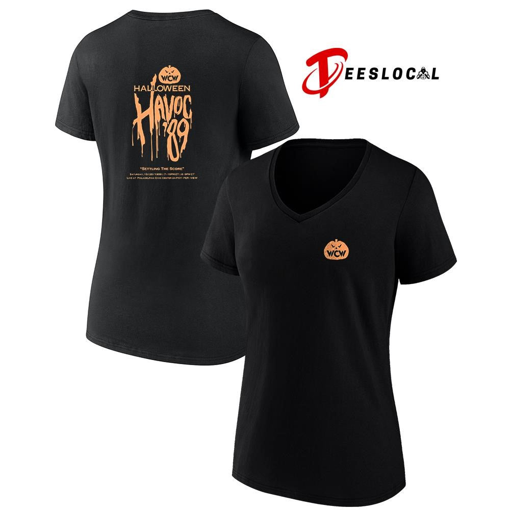WCWHalloweenHavoc’89settlingthescoregraphicshirt Unisex