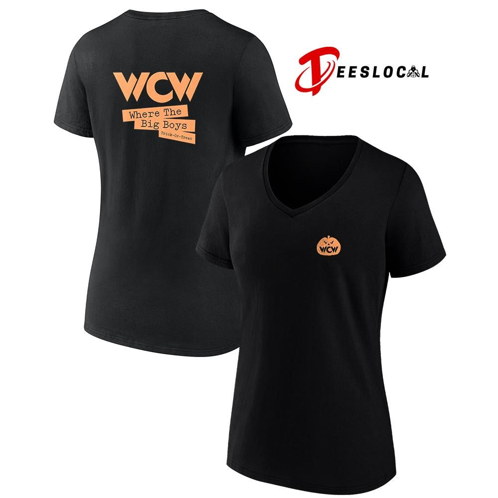 WCWHalloweenwherethebigboystrickortreatgraphicshirt Unisex