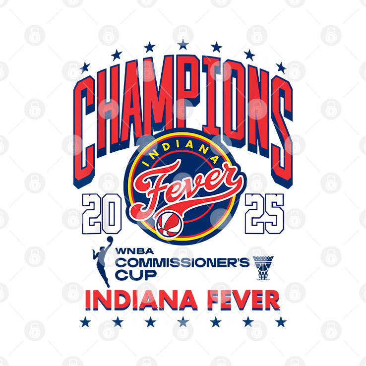 WNBA Commissioner’s Cup 2025 Champion Indiana Fever T Shirt Unisex