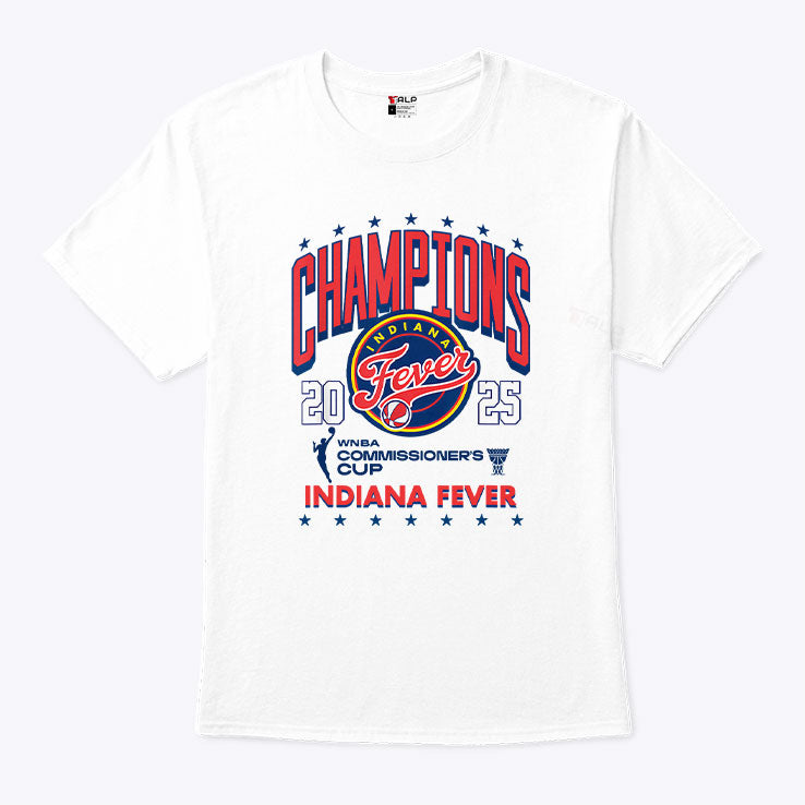 WNBA Commissioner’s Cup 2025 Champion Indiana Fever T Shirt Unisex