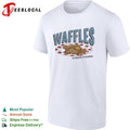 Waffles the breakfast of champions shirt Unisex