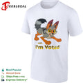 Wait I’m Voted Fox Character Furry shirt Unisex