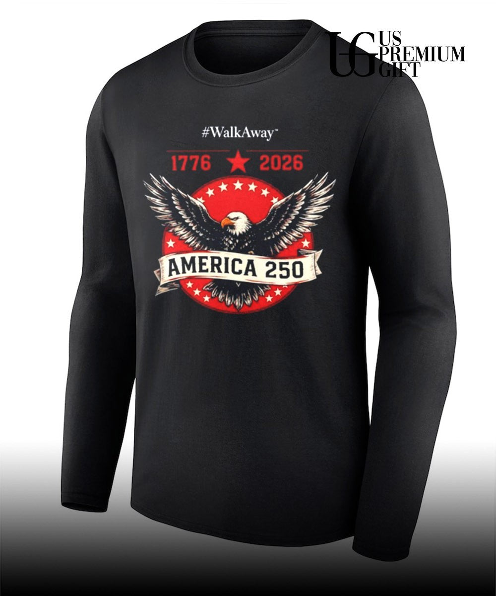 WalkAway America 250 1776 2026 Patriotic Eagle shirt Unisex