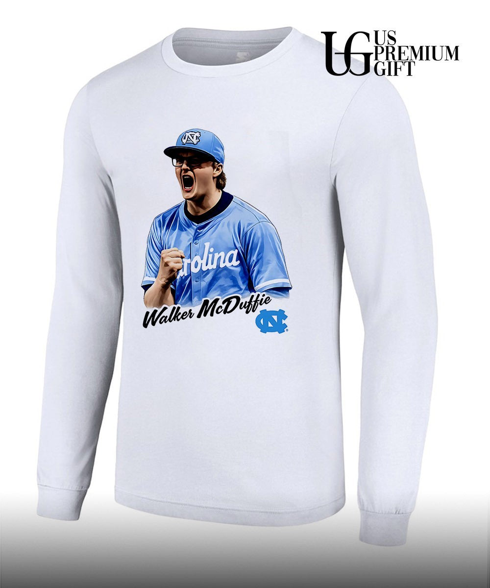Walker McDuffie North Carolina Tar Heels Baseball shirt Unisex