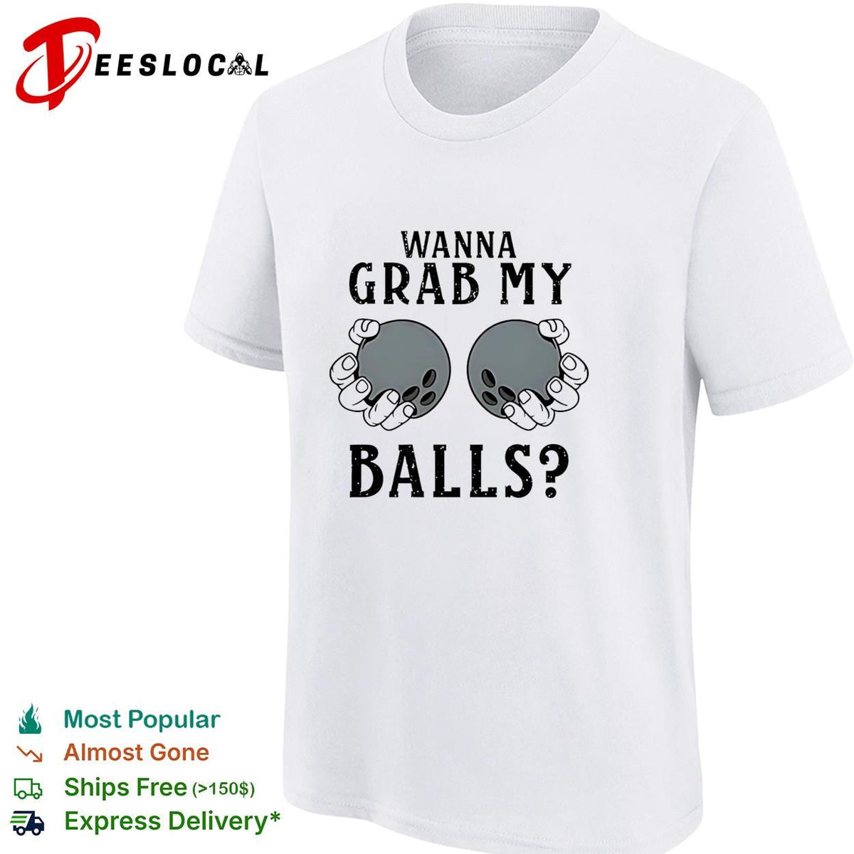 Wanna grab my bowling balls shirt Unisex