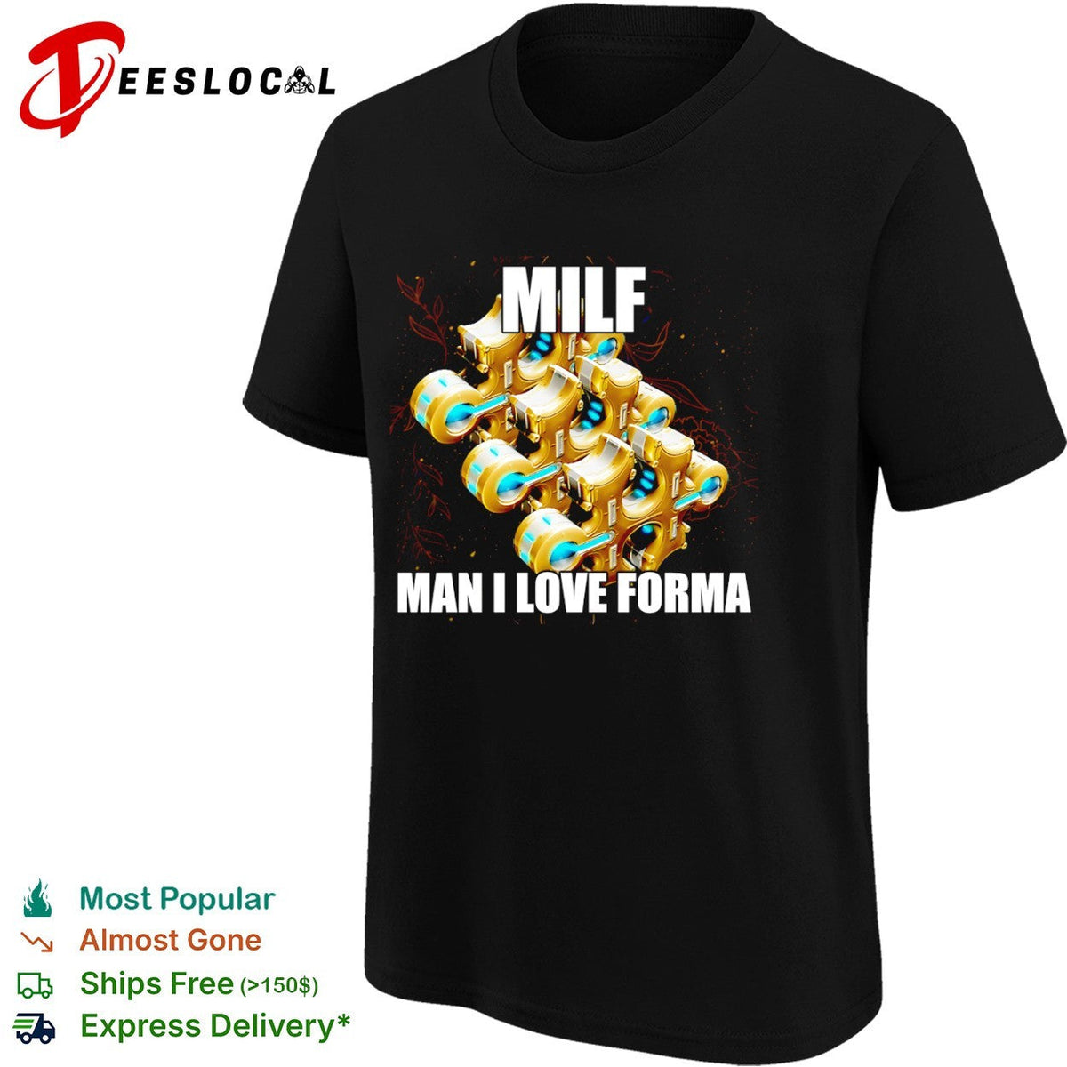 Warframe MILF Man I Love Forma shirt Unisex