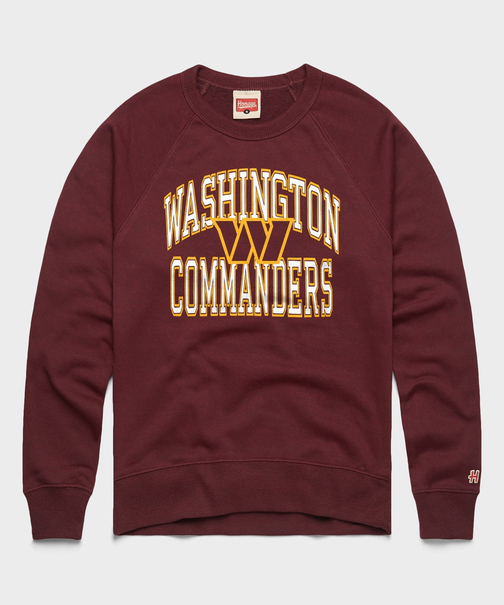 Washington Commanders Arch Crewneck Unisex