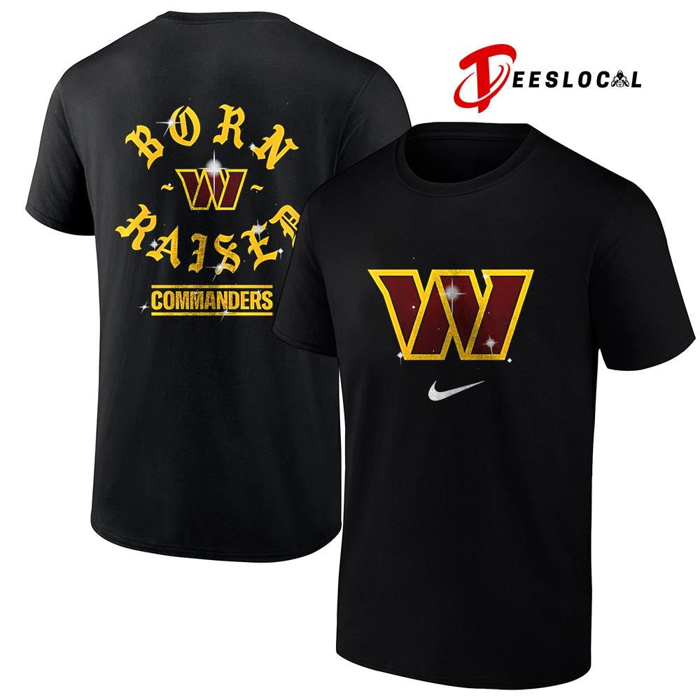 Washington Commanders x Born and Raised logo shirt Unisex