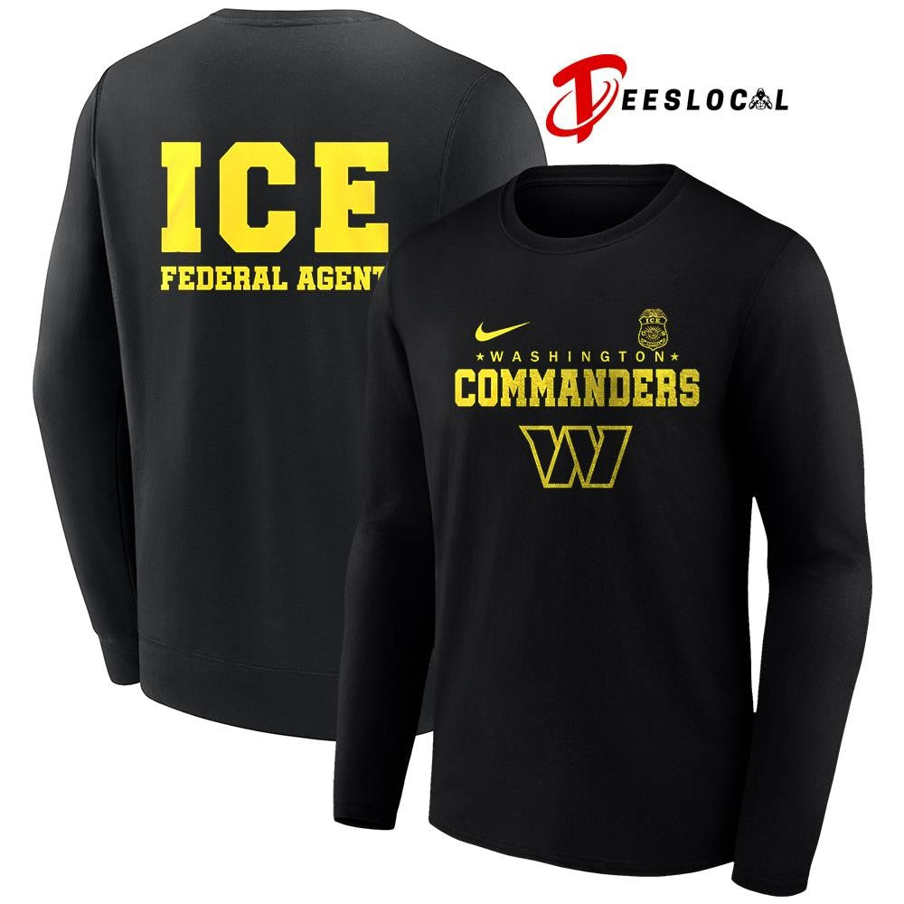 Washington Commanders x ICE federal agent shirt Unisex