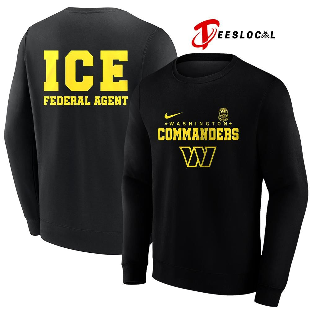 Washington Commanders x ICE federal agent shirt Unisex