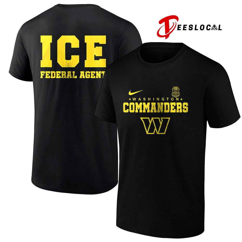 Washington Commanders x ICE federal agent shirt Unisex