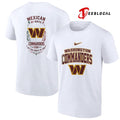 Washington Commanders x Mexican by birth by the grace of God logo shirt Unisex