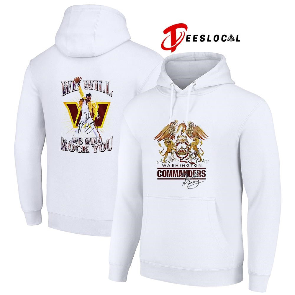 Washington Commanders x Minnesota Vikings we will we will rock you signature shirt Unisex