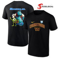 Washington Commanders x Monsters inc cartoon shirt Unisex