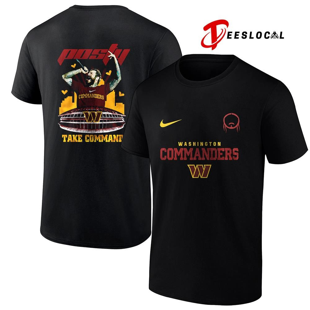 Washington Commanders x Post Malone Posty stadium shirt Unisex