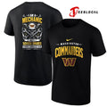 WashingtonCommandersIamamechanicrunningthroughmyveinsskeletonshirt Unisex