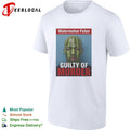Watermelon Felon Guilty of murder mugshot meme shirt Unisex