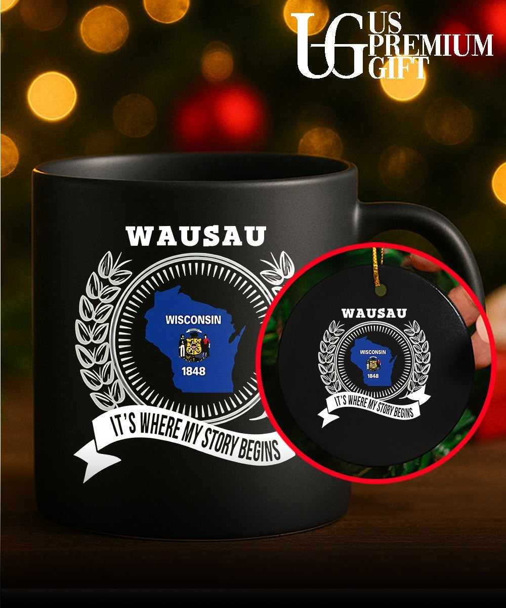 Wausau It’s Where My Story Begins Wisconsin 1848 shirt Unisex