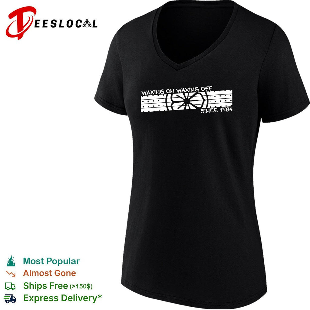 Waxing on waxing off since 1984 karate shirt Unisex